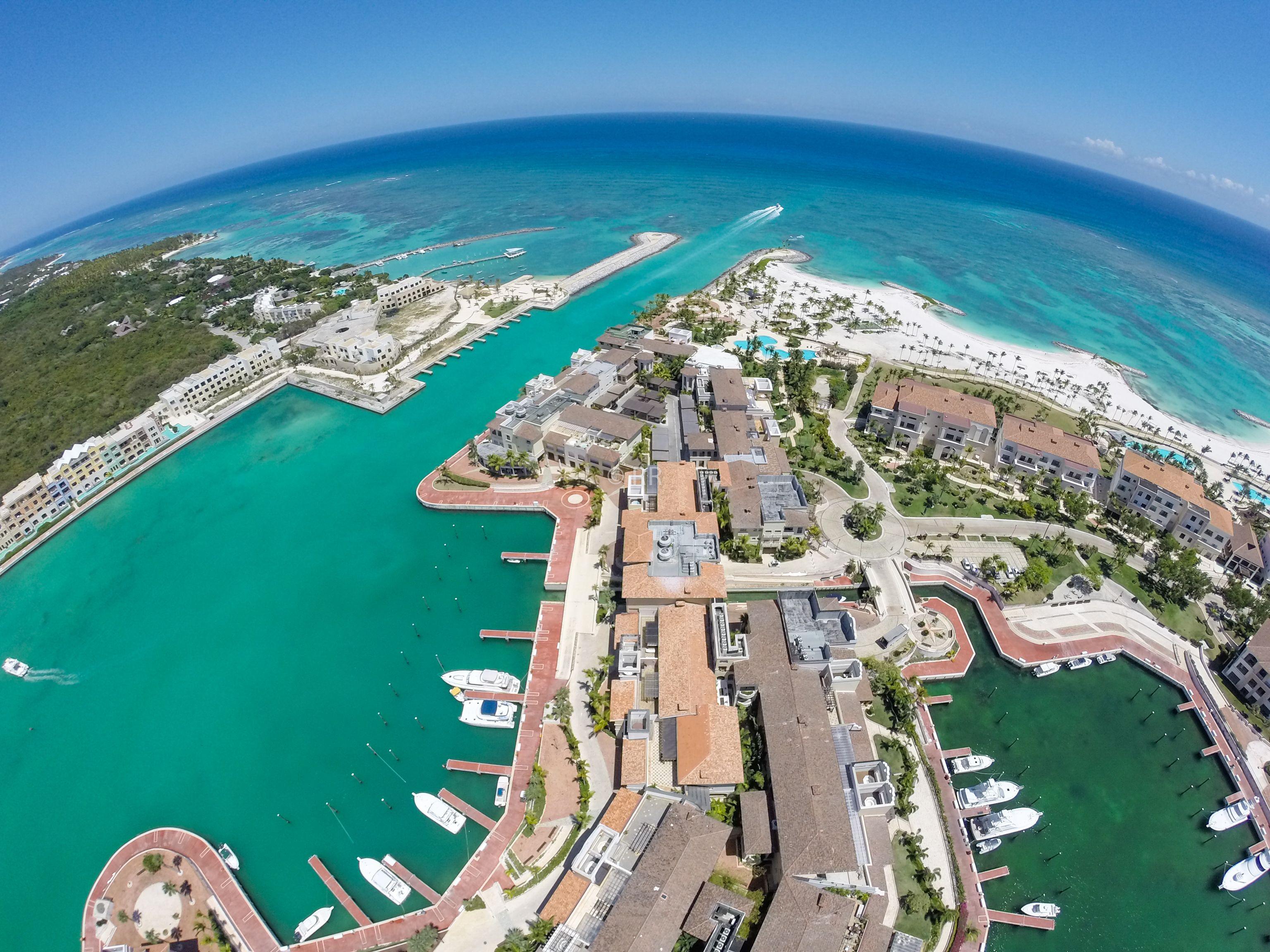 Cap Cana Fishing Village and Marina aerial