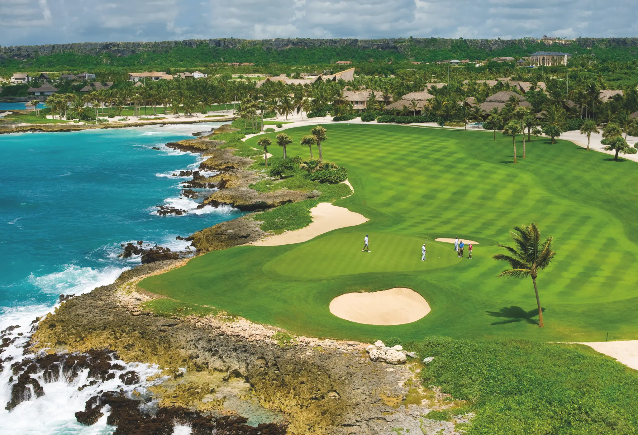 Best Golf Courses in the Dominican Republic aerial ocean view Punta Espada