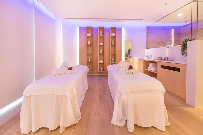 In-villa spa room with two massage tables at Villa Espada Cap Cana